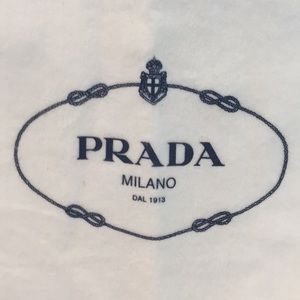 PRADA cotton shopping bag